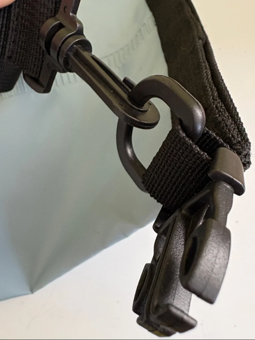 360 Blue Gray Waterproof Sling Dry Bag